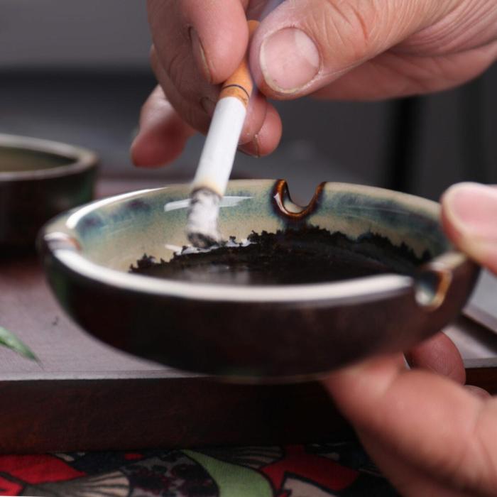 Ceramic Japanese Ashtray | Japan Nakama Ceramic Japanese Ashtray | Japan Nakama